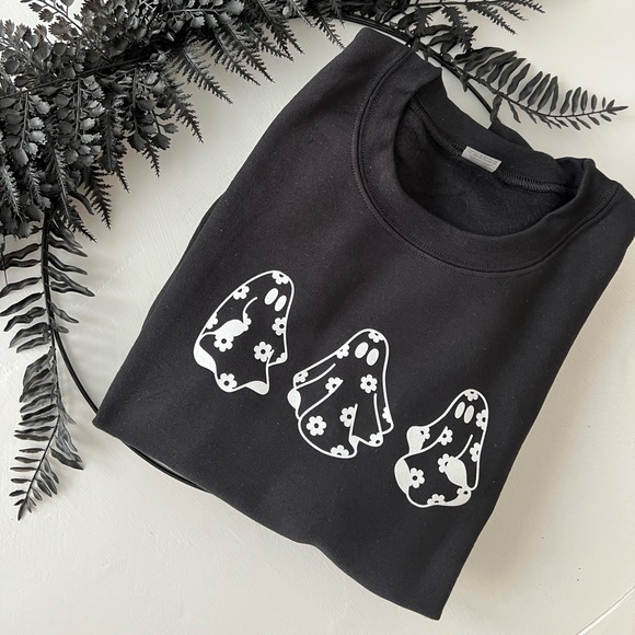 Sweaters - Halloween Ghost Sweatshirt